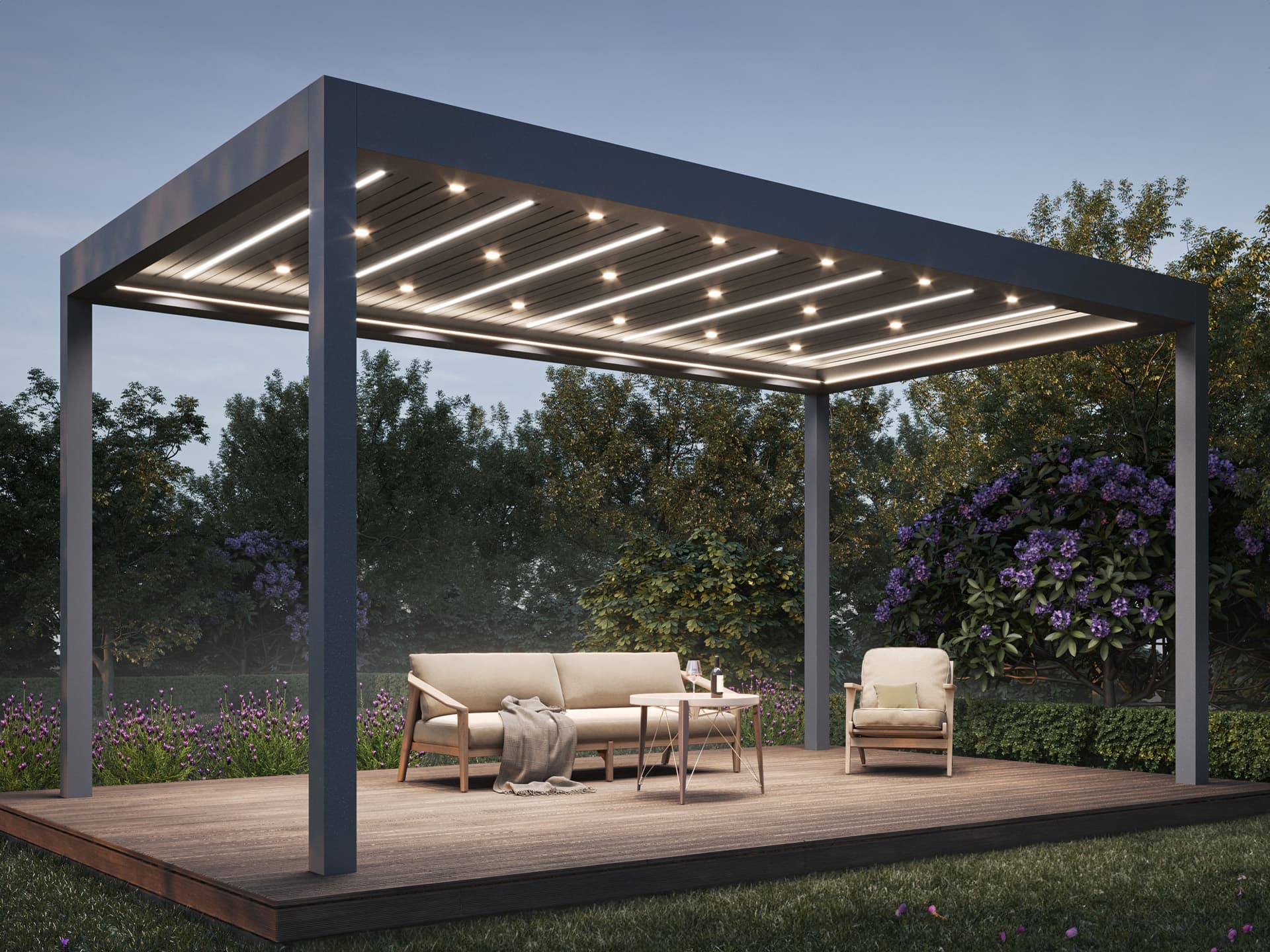 Bioklimatische Pergola